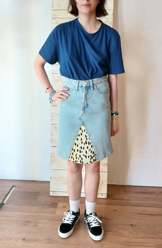 Jupe en jean Laila Taille 34